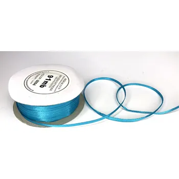 Stuha Stuha saténová jednolící, WS8094, šíře 3 mm / balení 91 m