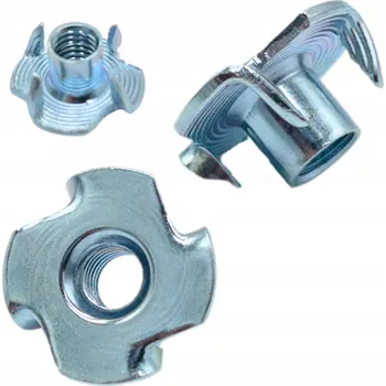 Hmoždinka Matice drápková M6 x 9 mm 100 ks ocelová kotva