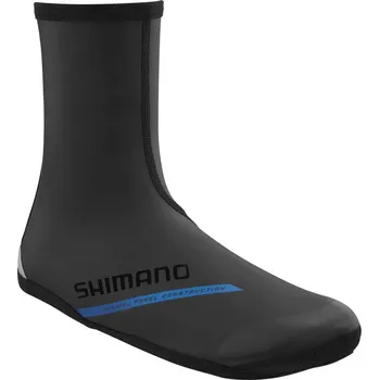Cyklistické návleky SHIMANO Černé návleky na tretry DUAL FIT THERMAL Velikost: 44-46