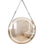 Tutumi Zrcadlo ⌀60 cm s regulovatelným LED osvětlením HOM-01504