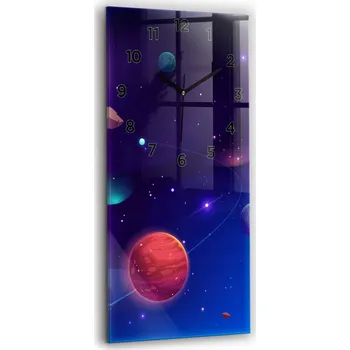 Hodiny Nástěnné hodiny Wallfluent, vícebarevné, 30 cm