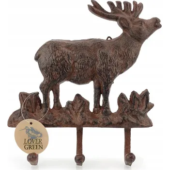 Věšák Šatní ramínko kovový LoverGreen, odstíny hnědé