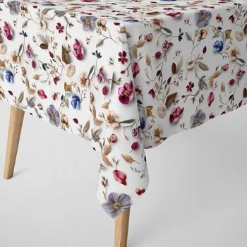 Obraz DEKORATIVNÍ UBRUS DO POKOJE, OBÝVÁKU, KUCHYNĚ KVĚTINY ALPINA 240x150 (Z)