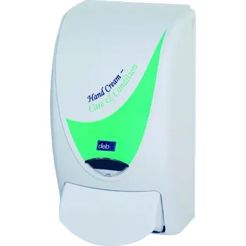 Sada koupelnových doplňků DEB Dávkovač mýdla PROLINE REGENERACE zelený 1 l