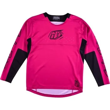cyklistický dres Troy Lee Designs TLD DĚTSKÝ DRES S DLOUHÝM RUKÁVEM SPRINT ICON BERRY XS Velikost: M