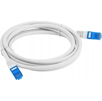 Síťový kabel Patchcord Lanberg S/FTP 6a RJ45 / RJ45 1 m šedý