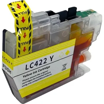 Cartridge Brother LC-422XLY - LC422XLY kompatibilní žlutý