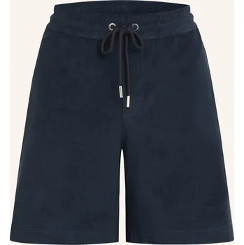 Pánské kraťasy Moncler Pánské Froté Šortky, tmavě modrá, 50
