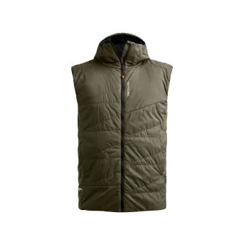 Ortovox Piz Duan Vest M dark wild herbs L; Zelená vesta + DÁREK DLE VÝBĚRU!