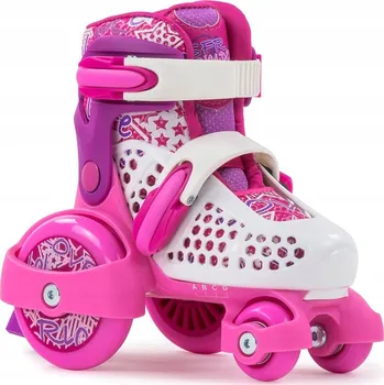 Kolečkové brusle Kolečkové Brusle SFR STOMPER růžové, velikost vel. 28-32