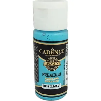 Vodová barva Cadence Akrylová barva Cadence Premium, 25 ml - azure blue, azurová