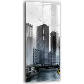 Hodiny Nástěnné hodiny Wallfluent šedé 30 cm