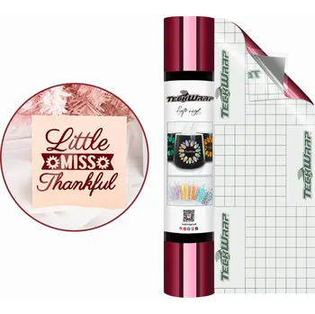 Samolepící dekorace TeckWrap Bubble Free Mirror Chrome - Wine Red Velikost: 30,5 x 30 cm Samolepící vinylová folie TeckWrap