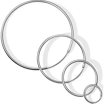 Náušnice Majya Stříbrné náušnice DARINA 8 mm Ag/; ≤0,24 g 10989