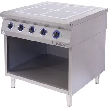 Vařič Alba Hořovice Alba E-C-TG IHB-4/700 Indukční sporák - 4 plotýnkový Varianta: Varianta: F - s volným prostorem