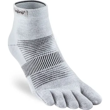 Pánské ponožky Injinji RUN Lightweight Mini-Crew GREY Barva: grey, Velikost: M (40,5-44)