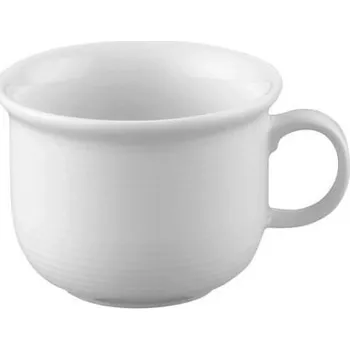 Sada nádobí Kávový servis James pro 12 osob porcelán bílá