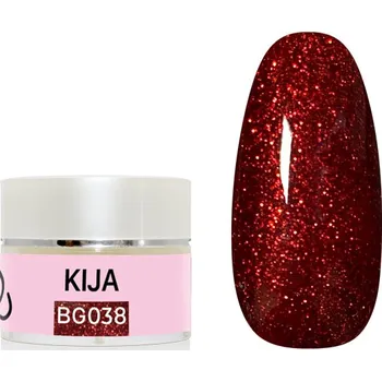 Umělé nehty UV/LED gel barevný - Kija třpyt 5g