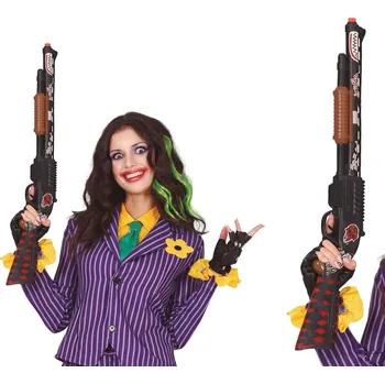 Karnevalový doplněk Guirca Brokovnica - Joker 65 cm