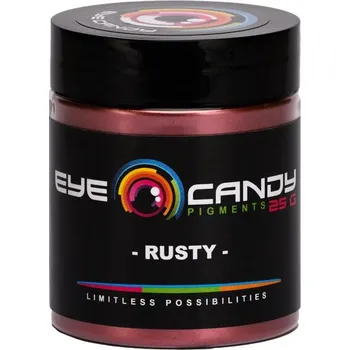barva a nátěr na dřevo Eye Candy Pigments Rusty slídový metalický práškový pigment Hmotnost: 25 g