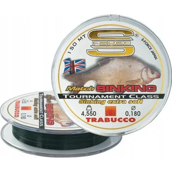 Potápivý Vlasec Trabucco S-Force Match 0,14 mm x 150 m