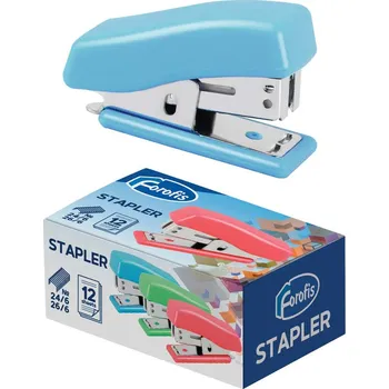 Mini sešívačka MODRÁ