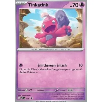 Sběratelská karetní hra Pokémon karta Tinkatink SVP 025 Holo