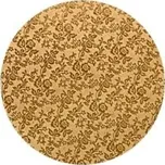 Modecor Dortová podložka zlatá O 30 cm, výška 12 mm