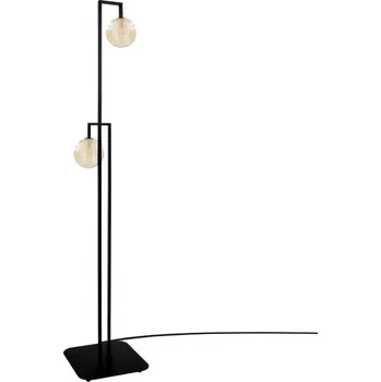 Stojací lampa Kaja Emir stojací lampa 2x10 W černá-jantarová K-5769