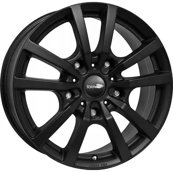 Alu kolo Hliníkový disk RC Design RC25T Schwarz Klar Matt 6.5" x 16" 5x114.3 ET 47