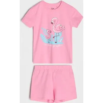 Sinsay - Dvoudílná pyžamová souprava - pastelová růžová - 106DP-03X - 106DP-03X-116