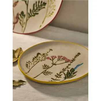 Talíř Sinsay - Talíř se zlatým lemem - vícebarevná - 162DS-MLC - 162DS-MLC-ONE-2