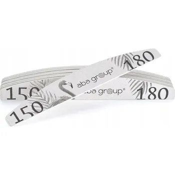 Pilníky na nehty Aba Group Standard Plameňák půlměsíc 150/180 10 ks