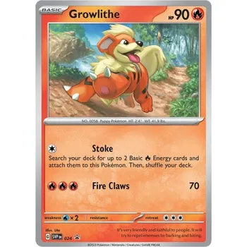Společenská hra Pokémon karta Growlithe SVP 024 Holo