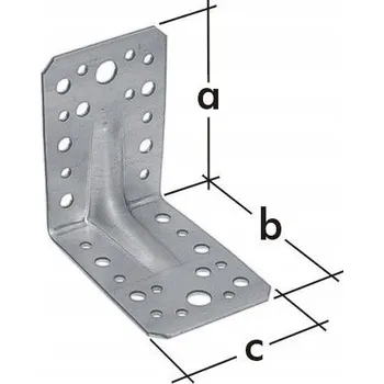 Úhloměr Úhelník DMX KP1 90x90x65 2.5mm