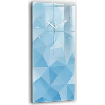 Hodiny Nástěnné hodiny Wallfluent modré 30 cm