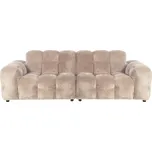 Dutchbone Sametová pohovka HACKMAN 264 cm