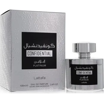 Unisex parfém Lattafa Confidential Platinum U EDP 100 ml