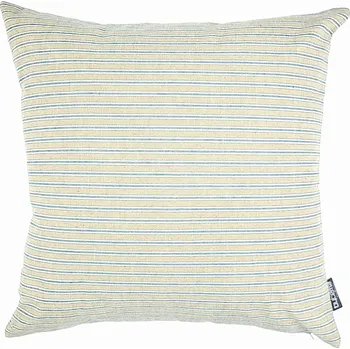 Dekorativní polštářek BYTEMA Dekorační povlak na polštář IRIS PRUHY MODRÉ 45 x 45 cm