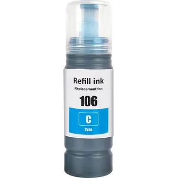 Cartridge Epson 106 - C13T00R240 kompatibilní azurová