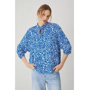 Dámská košile Košile s příměsí lnu Medicine dámská, více barev, relaxed, s klasickým límcem RS25.KDD703 vícebarevná MLC, vel. L