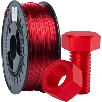Filament Filament 3DPower PCTG Křišťálově Červená [1,75mm, 1kg]
