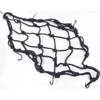 Zavazadlo na motocykl ČERNÁ SÍŤKA NA UPEVNĚNÍ ZAVAZADEL, PŘILEB, MOTOCYKLU, ČTYŘKOLKY OX