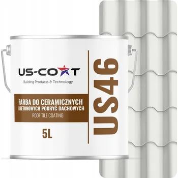 barva na zeď Barva US-Coat bílá 5 l
