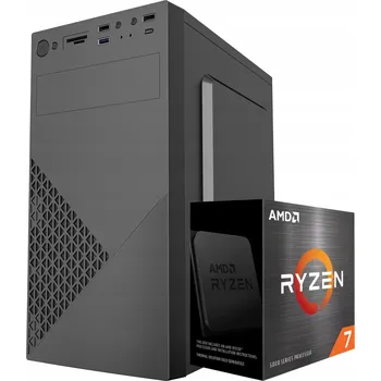 Stolní počítač Pix ProTask Počítač AMD Ryzen 7 16GB DDR4/1TB NVMe Win11 DVD Kancelářský
