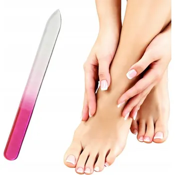 PILNÍK SKLENĚNÝ PILNÍK NA NEHTY OBOUSTRANNÝ MANIKÚRA PEDIKÚRA 14CM