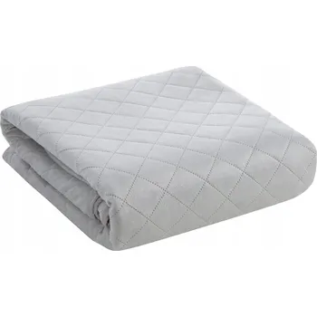 Přehoz na lůžko Přehoz na postel Eurofirany polyester 70 cm x 160 cm šedý