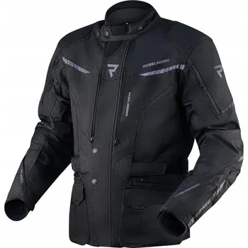 Moto bunda Motocyklová bunda Rebelhorn Hiker III Black, velikost S