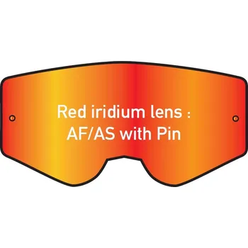 Motocyklové brýle KENNY VENTURY Iridium red lens