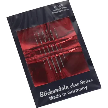 Nástroj na niť a příze Galanterie Jehly stramín tupé 6 ks na kartě